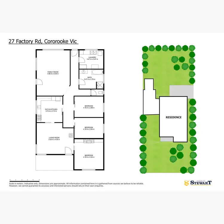 Floorplan of Homely house listing, 27 Factory Road, Cororooke VIC 3254