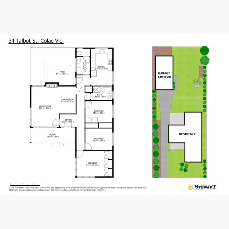 Floorplan of Homely house listing, 34 Talbot Street, Colac VIC 3250