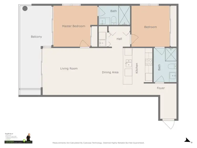 Floorplan of Homely apartment listing, 136/64 Glenlyon Street, Gladstone Central QLD 4680