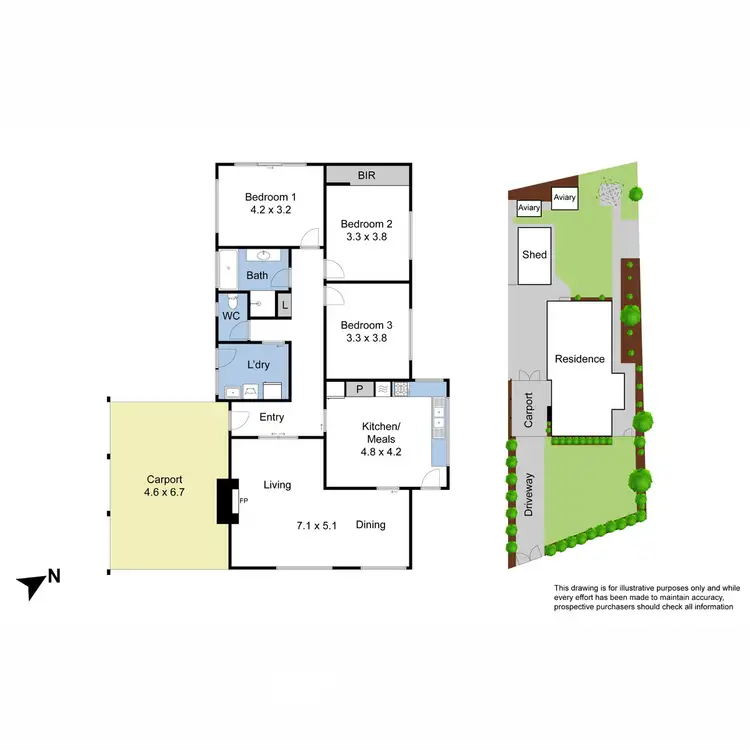 Floorplan of Homely house listing, 156 Gladstone Road, Dandenong North VIC 3175