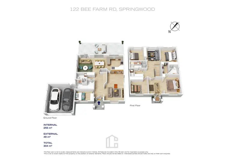 Floorplan of Homely house listing, 122 Bee Farm Road, Springwood NSW 2777