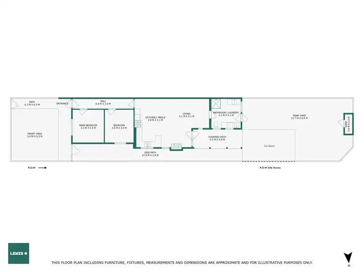 Floorplan of Homely house listing, 21 Ross Street, Coburg VIC 3058