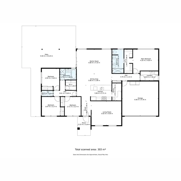 Floorplan of Homely house listing, 3 Davis Court, Tangambalanga VIC 3691