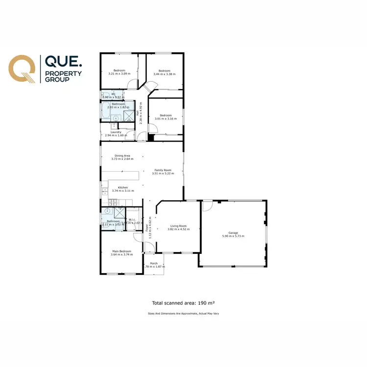 Floorplan of Homely house listing, 53 Egret Way, Thurgoona NSW 2640
