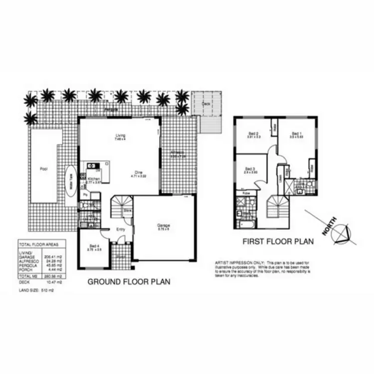 Floorplan of Homely house listing, 13 Kingsmill Circuit, Peregian Springs QLD 4573