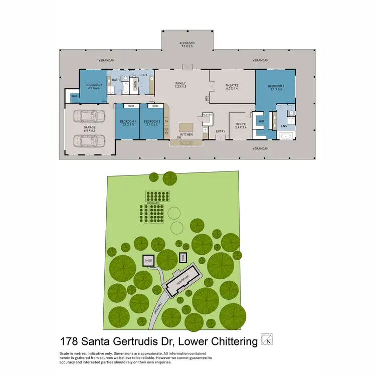 Floorplan of Homely house listing, 178 Santa Gertrudis Drive, Lower Chittering WA 6084