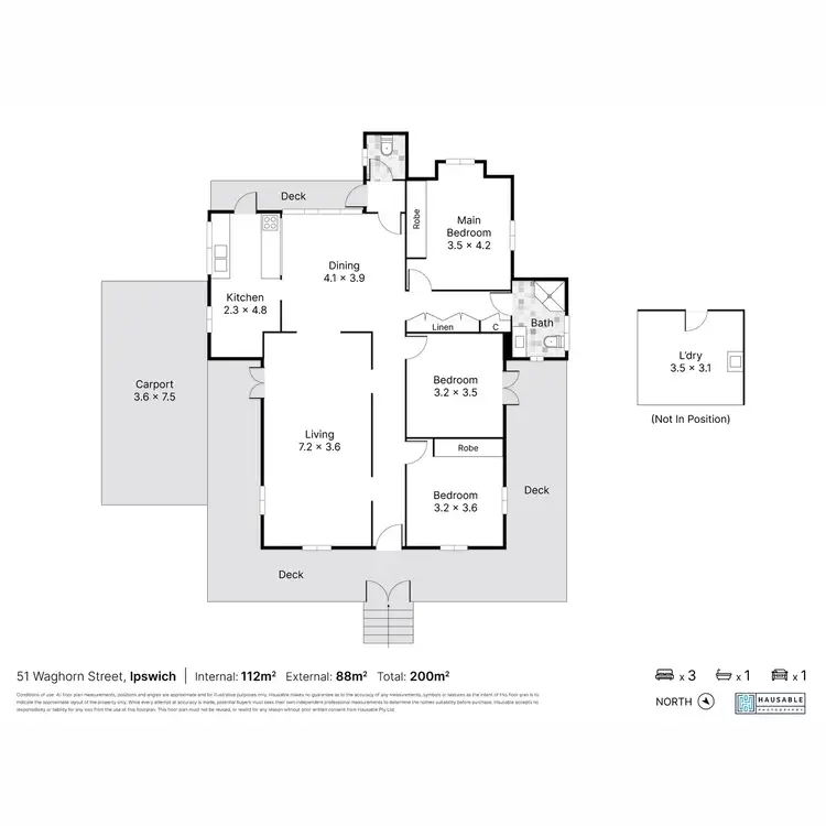 Floorplan of Homely house listing, 51 Waghorn Street, Ipswich QLD 4305