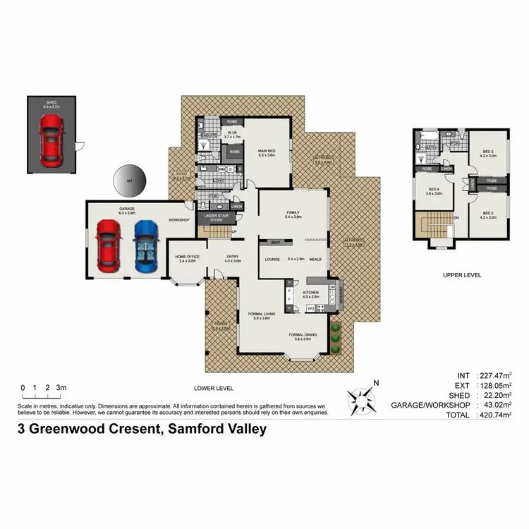 Floorplan of Homely house listing, 3 Greenwood Crescent, Samford Valley QLD 4520