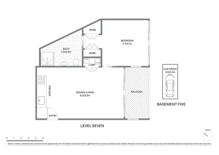 Floorplan of Homely apartment listing, 715/18 Park Lane, Chippendale NSW 2008