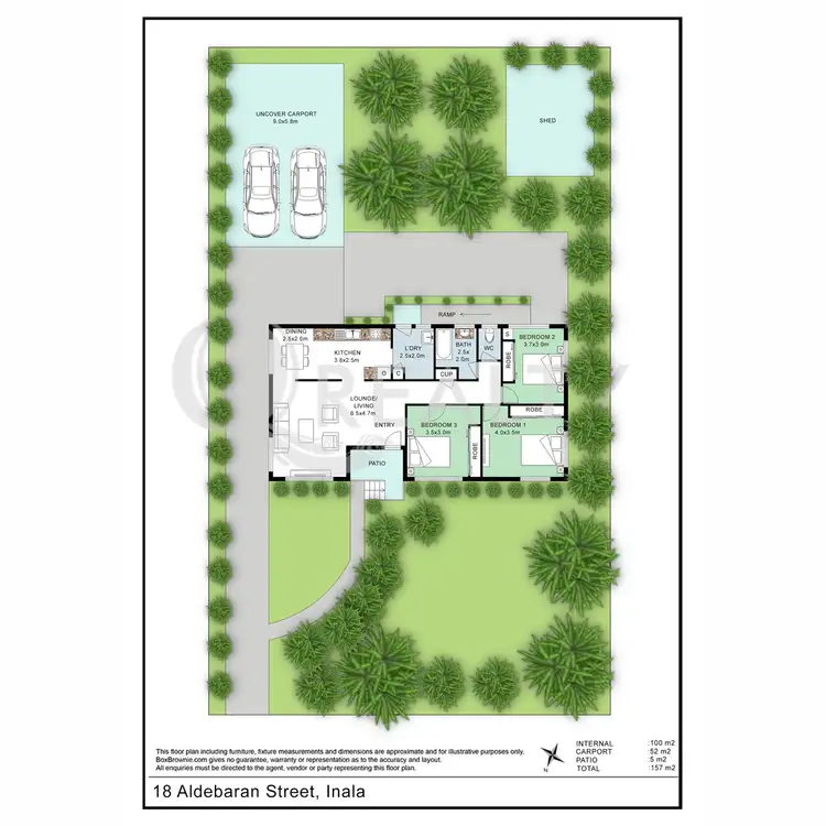 Floorplan of Homely house listing, 18 Aldebaran Street, Inala QLD 4077
