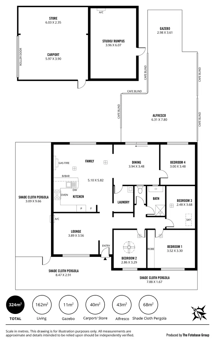 Floorplan of Homely house listing, 5 Blaxland Avenue, Woodcroft SA 5162