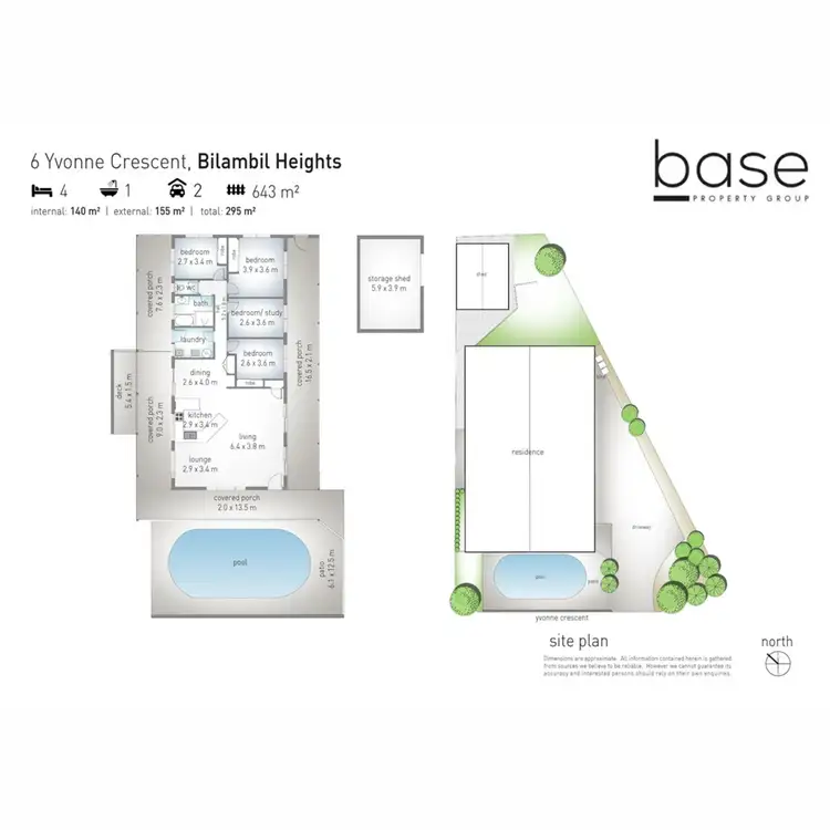 Floorplan of Homely house listing, 6 Yvonne Crescent, Bilambil Heights NSW 2486