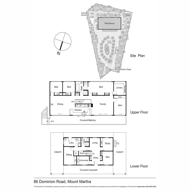 Floorplan of Homely house listing, 86 Dominion Road, Mount Martha VIC 3934