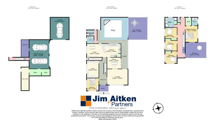 Floorplan of Homely house listing, 39 Vista Parade, Mount Riverview NSW 2774