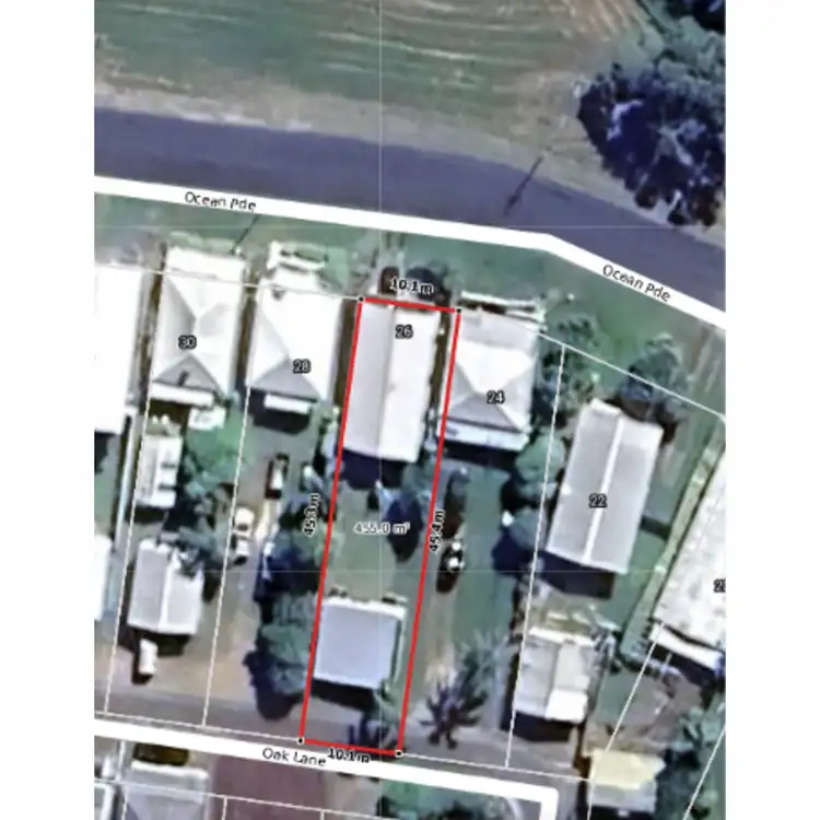 Floorplan of Homely house listing, 26 Ocean Parade, Cooee Bay QLD 4703