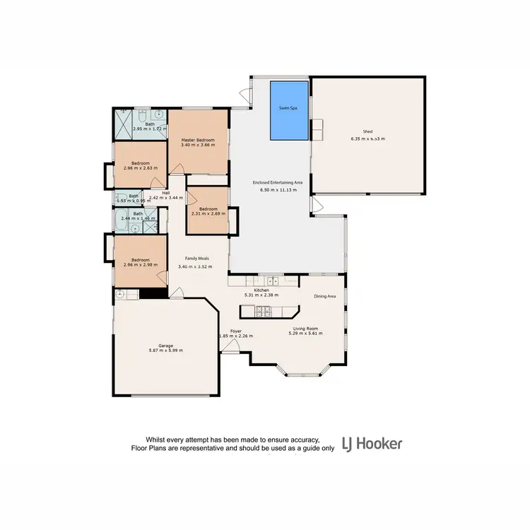 Floorplan of Homely house listing, 141 College Way, Boondall QLD 4034