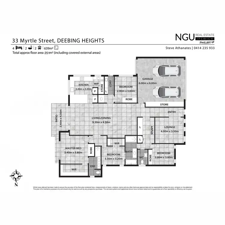 Floorplan of Homely house listing, 33 Myrtle Street, Deebing Heights QLD 4306