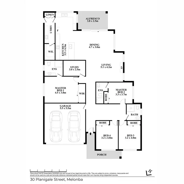 Floorplan of Homely house listing, 30 Planigale Street, Marsden Park NSW 2765