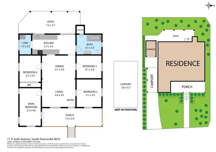 Floorplan of Homely house listing, 17A Sixth Avenue, South Townsville QLD 4810