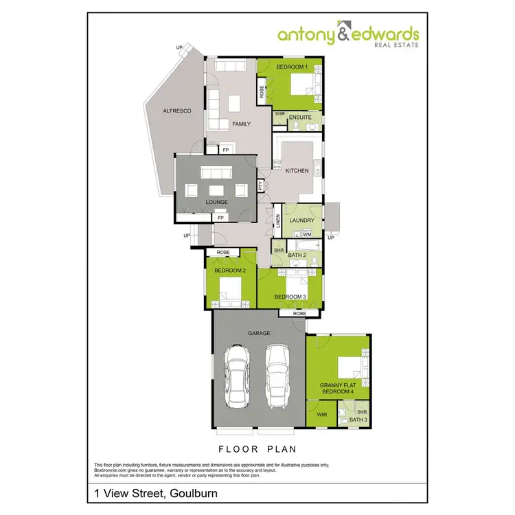 Floorplan of Homely house listing, 1 View Street, Goulburn NSW 2580