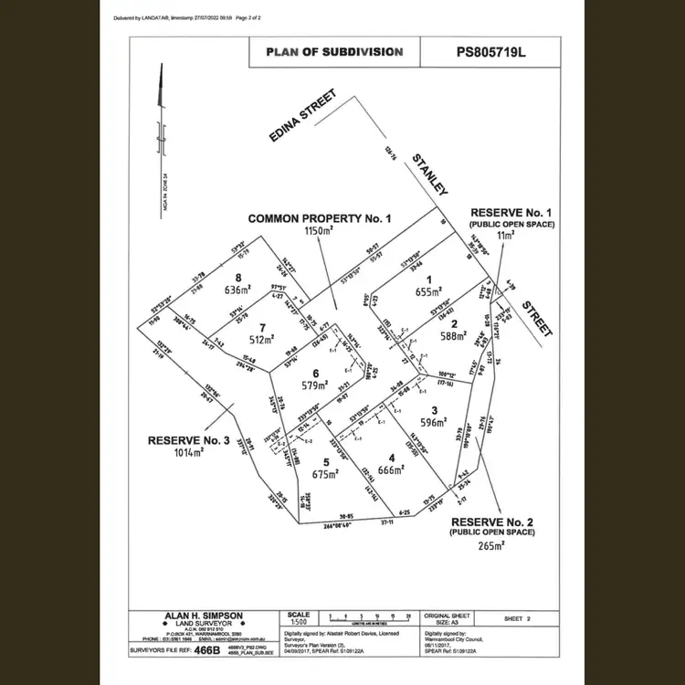 Floorplan of Homely land listing, LOT 4 Pickering Close, Warrnambool VIC 3280