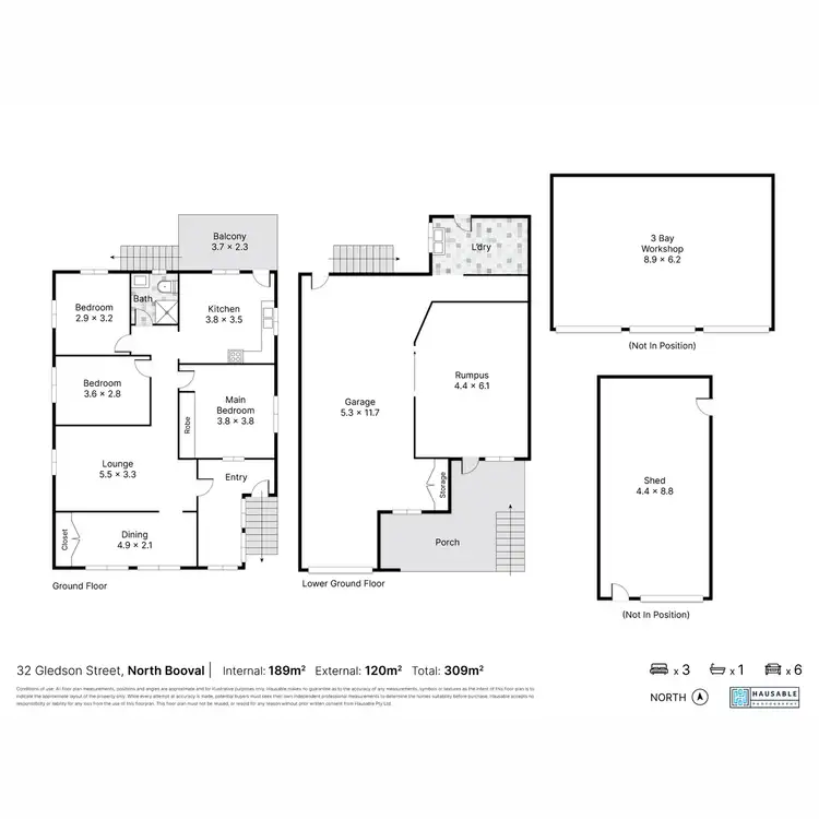 Floorplan of Homely house listing, 32 Gledson Street, North Booval QLD 4304