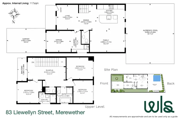Floorplan of Homely house listing, 83 Llewellyn Street, Merewether NSW 2291