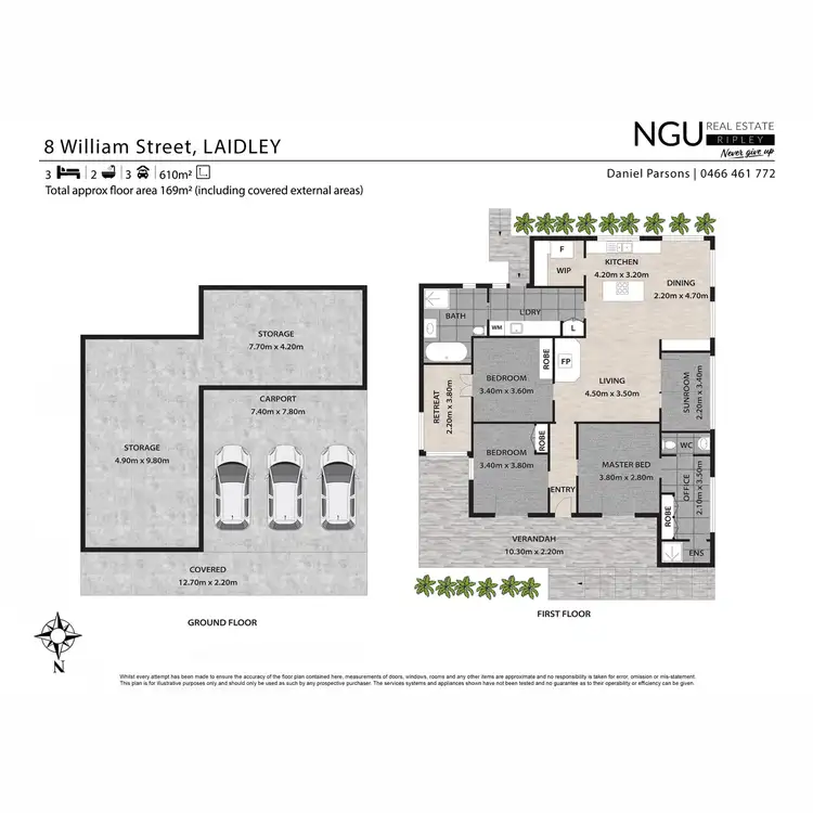 Floorplan of Homely house listing, 8 William Street, Laidley QLD 4341