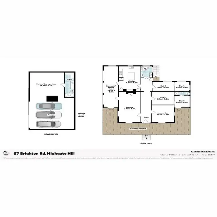 Floorplan of Homely house listing, 67 Brighton Road, Highgate Hill QLD 4101