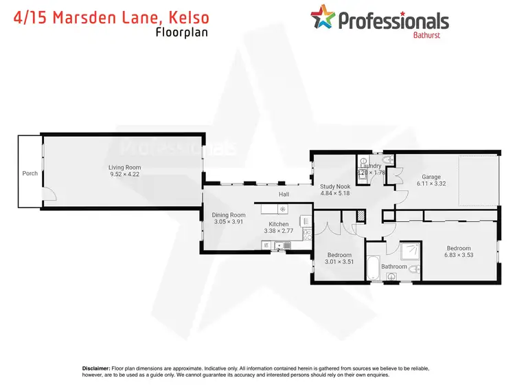 Floorplan of Homely villa listing, 4/15 Marsden Lane, Kelso NSW 2795