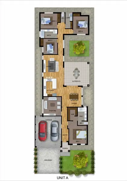 Floorplan of Homely house listing, 17A Weston Street, Carlisle WA 6101