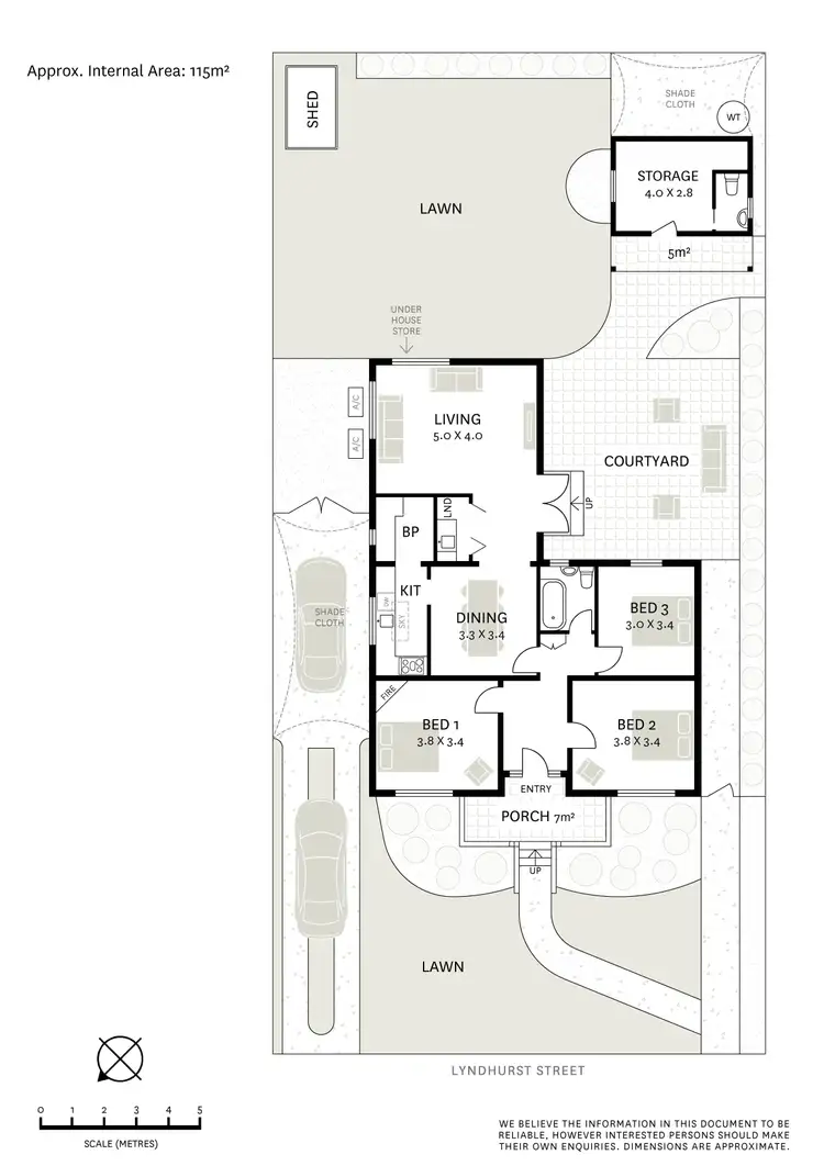 Floorplan of Homely house listing, 7 Lyndhurst Street, Gladesville NSW 2111