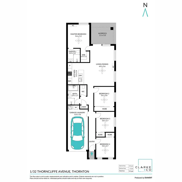 Floorplan of Homely house listing, 1/32 Thorncliffe Avenue, Thornton NSW 2322