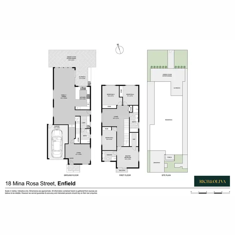 Floorplan of Homely house listing, 18 Mina Rosa Street, Enfield NSW 2136