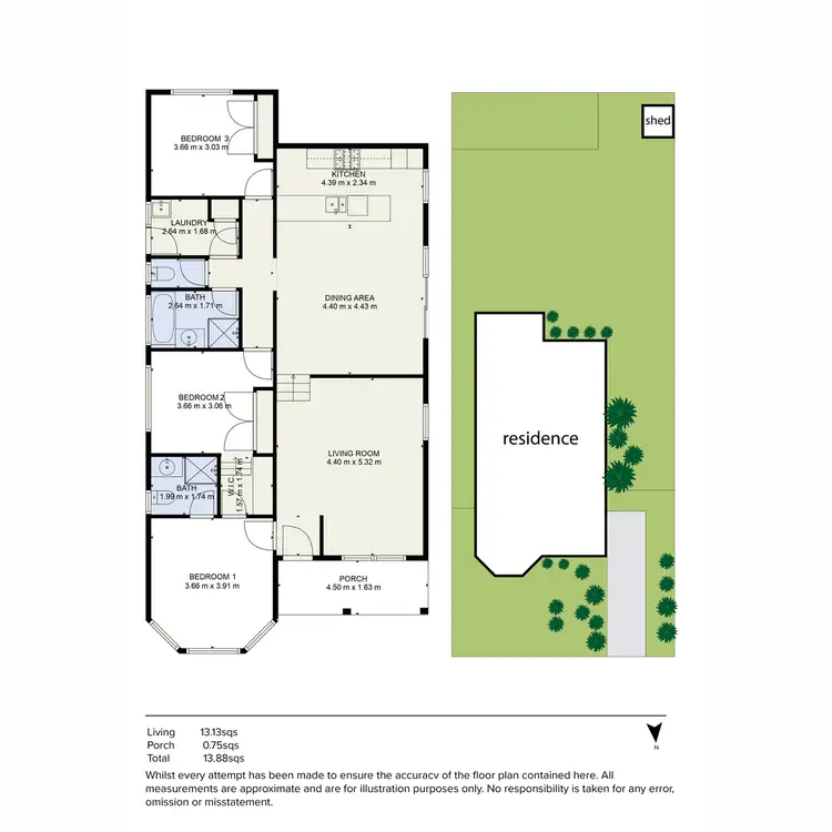 Floorplan of Homely house listing, 244 Sutton Street, Warragul VIC 3820