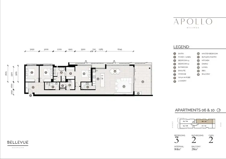 Floorplan of Homely apartment listing, 10/63 Byron Street, Bulimba QLD 4171