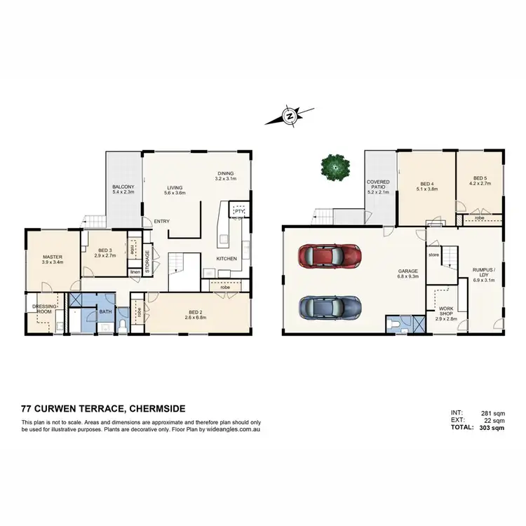 Floorplan of Homely house listing, 77 Curwen Terrace, Chermside QLD 4032