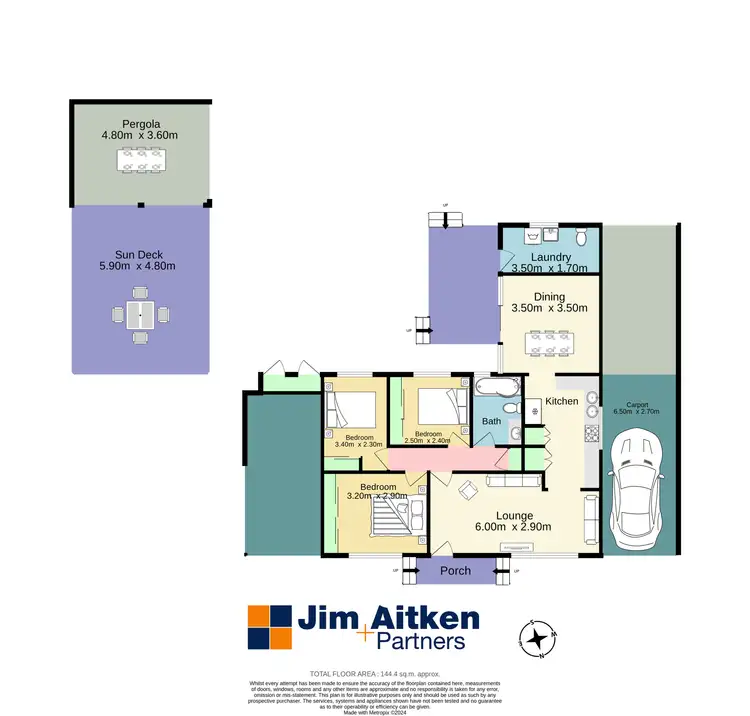 Floorplan of Homely house listing, Address available on request
