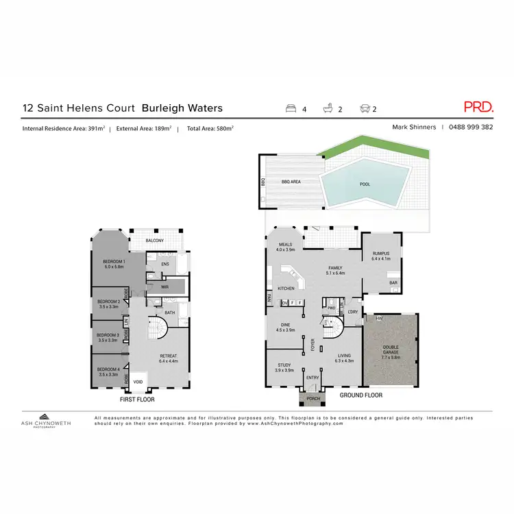Floorplan of Homely house listing, 12 St Helens Court, Burleigh Waters QLD 4220