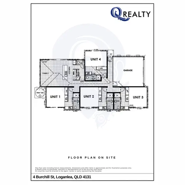 Floorplan of Homely unit listing, 3/4 Burchill Street, Loganlea QLD 4131
