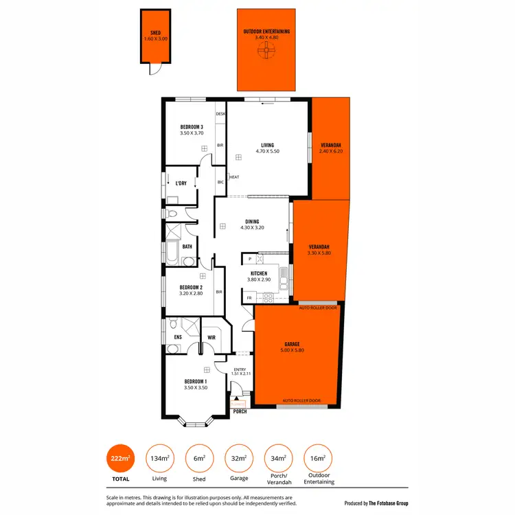 Floorplan of Homely house listing, 13 Forsyth Grove, Felixstow SA 5070