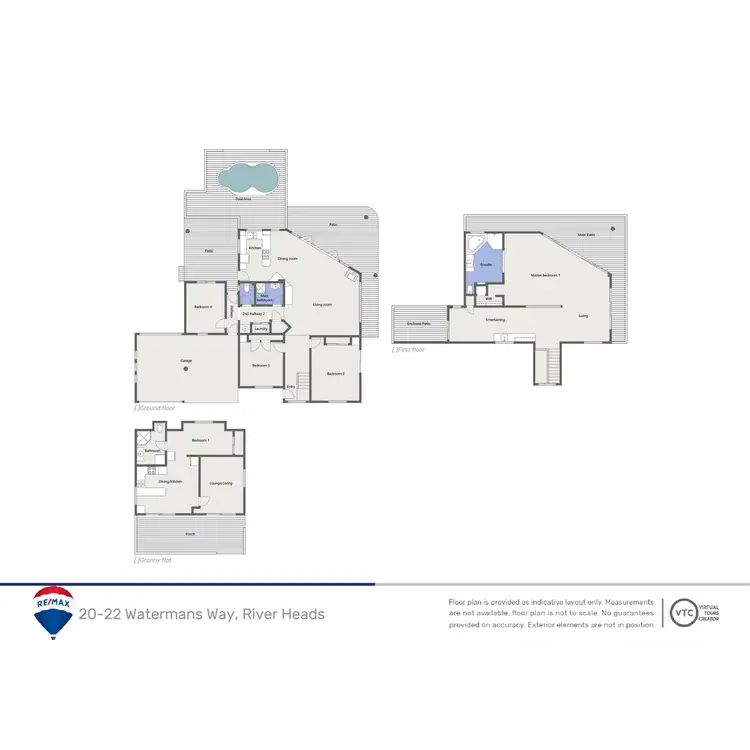Floorplan of Homely house listing, 20-22 Watermans Way, River Heads QLD 4655