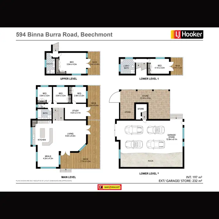 Floorplan of Homely house listing, 594 Binna Burra Road, Beechmont QLD 4211