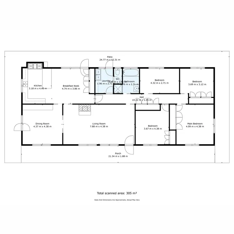 Floorplan of Homely rural property listing, 1794 Mitta North Road, Mitta Mitta VIC 3701