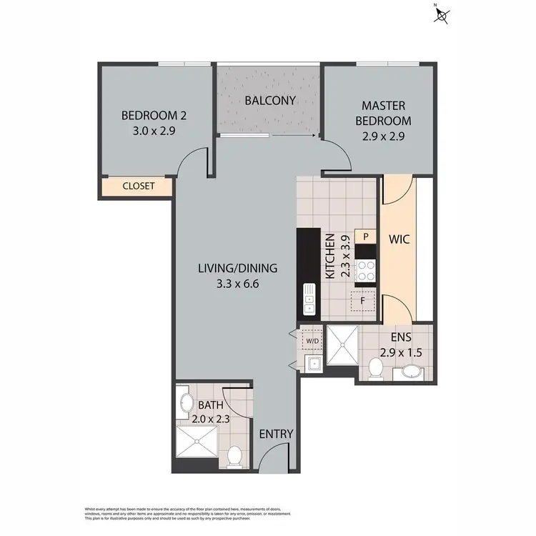 Floorplan of Homely apartment listing, 1405/25 Connor Street, Fortitude Valley QLD 4006