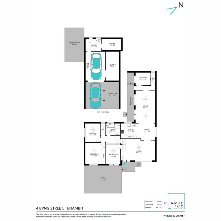 Floorplan of Homely house listing, 4 Byng Street, Tenambit NSW 2323