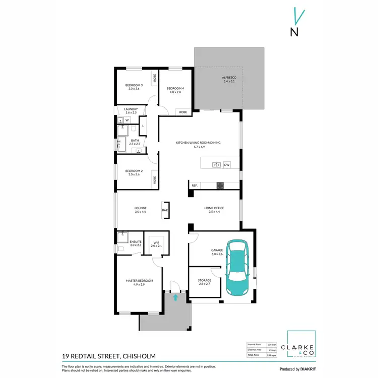 Floorplan of Homely house listing, 19 Redtail Street, Chisholm NSW 2322