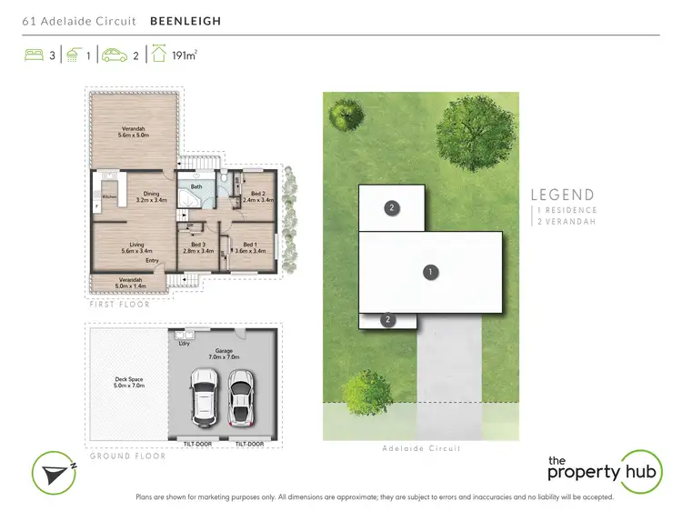 Floorplan of Homely house listing, 61 Adelaide Circuit, Beenleigh QLD 4207