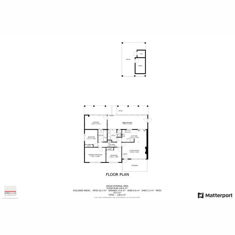 Floorplan of Homely house listing, 27 Lukin Way, Bassendean WA 6054