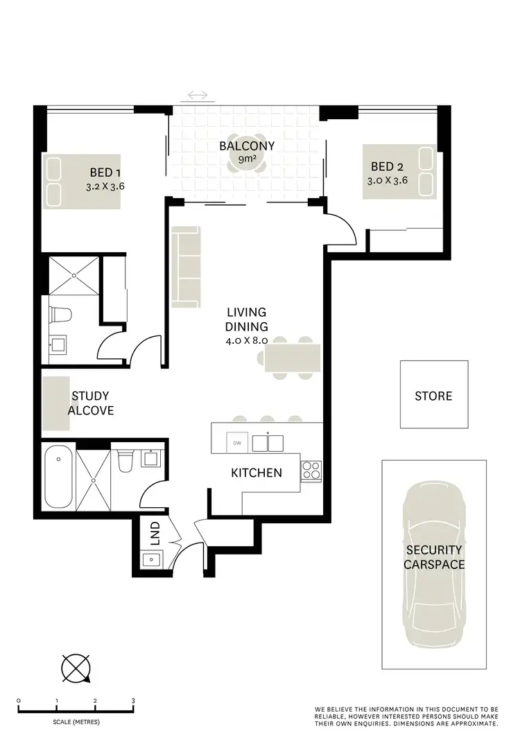 Floorplan of Homely apartment listing, 60C/5 St Annes Street, Ryde NSW 2112